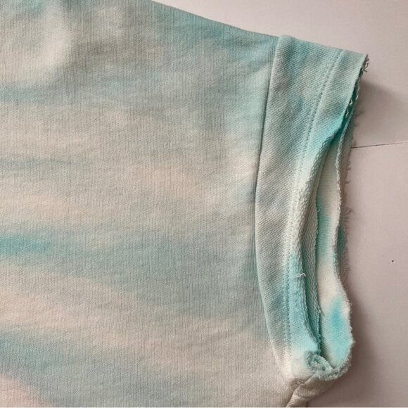 NWT Buffalo David Bitton Sweatshirt Caley Cutoff Swirl Baby Tie Dye Vintage Sz M - Picture 12 of 14